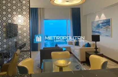 Apartment - 1 Bedroom - 2 Bathrooms for rent in Fairmont Marina Residences - The Marina - Abu Dhabi