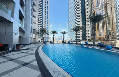 Apartment - 1 Bedroom - 2 Bathrooms for sale in The Torch - Dubai Marina - Dubai