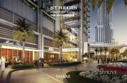 Apartment - 1 Bedroom - 1 Bathroom for sale in St Regis The Residences - Burj Khalifa Area - Downtown Dubai - Dubai