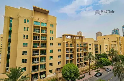 Apartment - 1 Bedroom - 1 Bathroom for sale in Al Dhafra 1 - Al Dhafra - Greens - Dubai