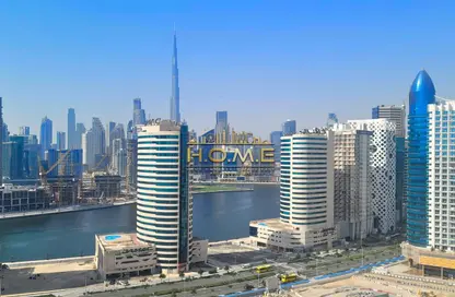 Apartment - 1 Bedroom - 2 Bathrooms for rent in Executive Bay A - Executive Bay - Business Bay - Dubai