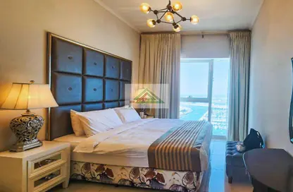 Apartment - 2 Bedrooms - 3 Bathrooms for rent in Damac Heights - Dubai Marina - Dubai