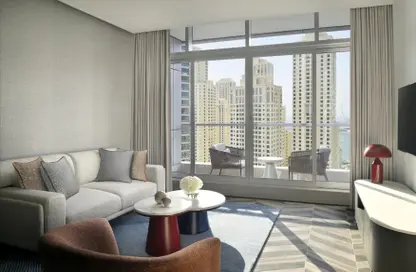 Hotel  and  Hotel Apartment - 1 Bedroom - 1 Bathroom for rent in InterContinental Dubai Marina - Dubai Marina - Dubai