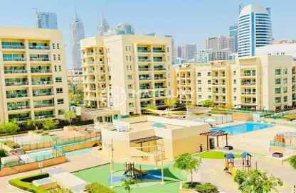 Apartment - 2 Bedrooms - 2 Bathrooms for rent in Al Dhafra 1 - Al Dhafra - Greens - Dubai