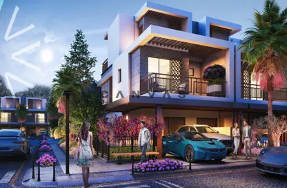 Townhouse - 4 Bedrooms - 4 Bathrooms for sale in Violet - Damac Hills 2 - Dubai