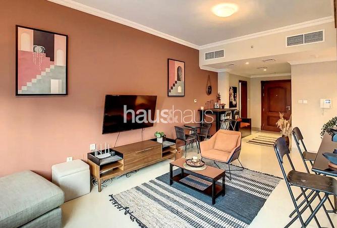 Apartment - 2 Bedrooms - 3 Bathrooms for rent in Time Place Tower - Dubai Marina - Dubai