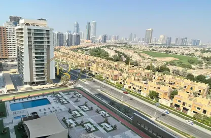 شقة - غرفة نوم - 2 حمامات للايجار في مساكن النخبة الرياضية 10 - مساكن النخبة الرياضية - مدينة دبي الرياضية - دبي