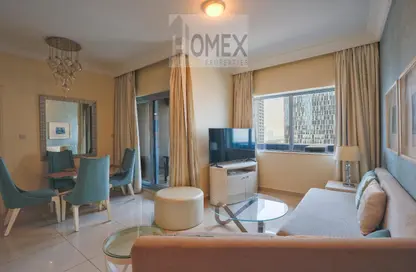 Apartment - 1 Bedroom - 2 Bathrooms for rent in The Signature - Burj Khalifa Area - Downtown Dubai - Dubai