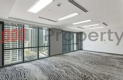 Office Space - Studio - 1 Bathroom for rent in Marina Plaza - Dubai Marina - Dubai