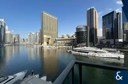 Apartment - 3 Bedrooms - 4 Bathrooms for rent in Marina Quays East - Marina Quays - Dubai Marina - Dubai