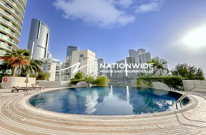 Apartment - 1 Bedroom - 2 Bathrooms for rent in Beach Towers - Shams Abu Dhabi - Al Reem Island - Abu Dhabi