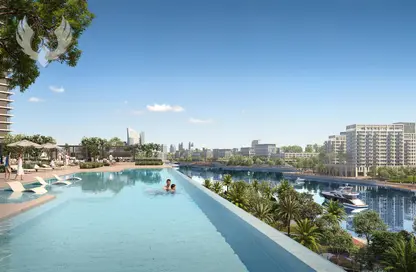 صورة لـ حوض سباحة تاون هاوس - 3 غرف نوم - 4 حمامات للبيع في كريك ووترز - ميناء خور دبي (ذا لاجونز) - دبي ، صورة رقم 1