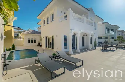 Villa - 6 Bedrooms - 7 Bathrooms for rent in Garden Homes Frond O - Garden Homes - Palm Jumeirah - Dubai