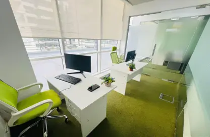 Office Space - Studio - 1 Bathroom for rent in Business Atrium Building - Oud Metha - Bur Dubai - Dubai