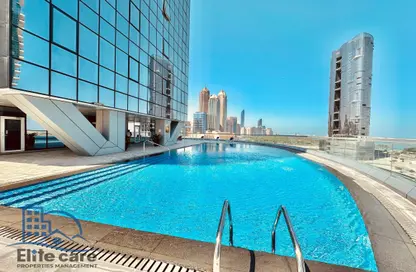 Apartment - 2 Bedrooms - 3 Bathrooms for rent in Al Jowhara Tower - Corniche Road - Abu Dhabi