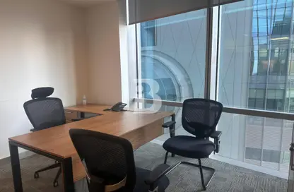 Office Space - Studio - 1 Bathroom for rent in North Tower - Emirates Financial Towers - DIFC - Dubai