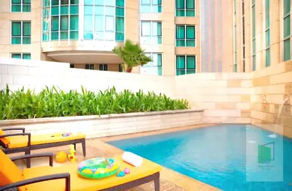 Apartment - 2 Bedrooms - 4 Bathrooms for rent in Capital Plaza Tower A - Capital Plaza - Corniche Road - Abu Dhabi