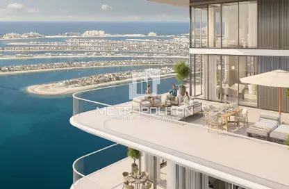 Apartment - 3 Bedrooms - 3 Bathrooms for sale in Beachgate by Address - EMAAR Beachfront - Dubai Harbour - Dubai