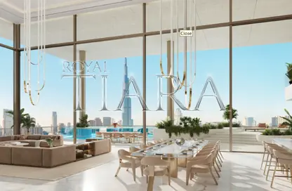 Penthouse - 4 Bedrooms - 5 Bathrooms for sale in Fairmont Residences Solara Tower - Downtown Dubai - Dubai