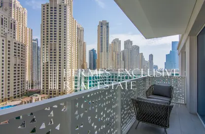 Apartment - 1 Bedroom - 1 Bathroom for rent in La Vie - Jumeirah Beach Residence - Dubai