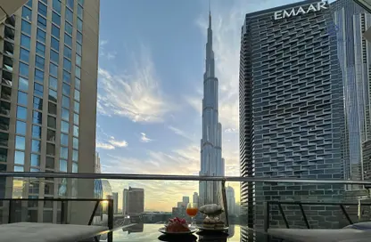 Apartment - 2 Bedrooms - 3 Bathrooms for rent in Burj Vista 2 - Burj Vista - Downtown Dubai - Dubai