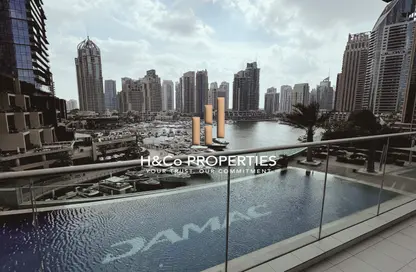 Apartment - 2 Bedrooms - 3 Bathrooms for sale in Damac Heights - Dubai Marina - Dubai