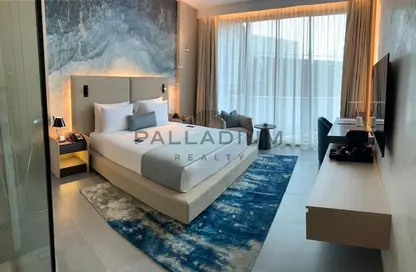 صورة لـ غرفة- غرفة النوم النزل و الشقق الفندقية - استوديو - 1 حمام للبيع في برج سيل - دبي مارينا - دبي ، صورة رقم 1