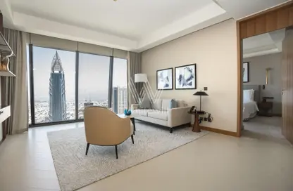شقة - غرفة نوم - 2 حمامات للبيع في العنوان رزيدنسز برج الأوبرا دبي 2 - ذو ادراس ريزيدنس دبي أوبرا - دبي وسط المدينة - دبي
