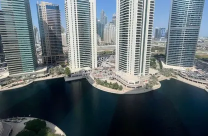 Apartment - 1 Bedroom - 2 Bathrooms for rent in V3 Tower - JLT Cluster V - Jumeirah Lake Towers - Dubai