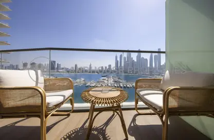 Apartment - 2 Bedrooms - 2 Bathrooms for rent in Marina Vista - EMAAR Beachfront - Dubai Harbour - Dubai