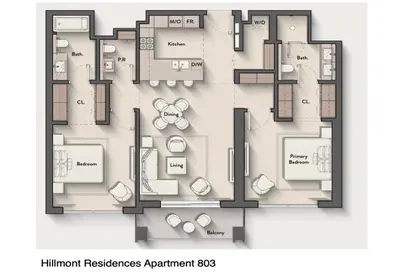 Apartment - 2 Bedrooms - 3 Bathrooms for sale in Hillmont Residences - Jumeirah Village Circle - Dubai