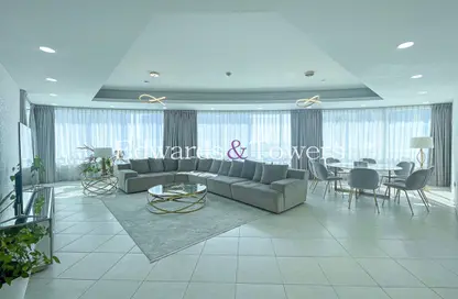 Apartment - 4 Bedrooms - 5 Bathrooms for rent in Horizon Tower - Dubai Marina - Dubai