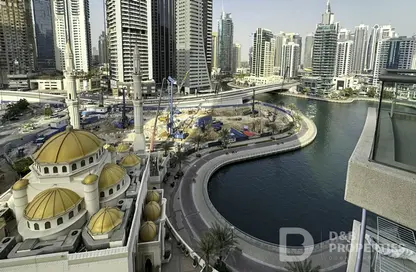 Apartment - 1 Bedroom - 2 Bathrooms for rent in Blakely Tower - Park Island - Dubai Marina - Dubai