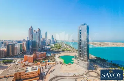 Apartment - 2 Bedrooms - 3 Bathrooms for rent in Al Jowhara Tower - Corniche Road - Abu Dhabi