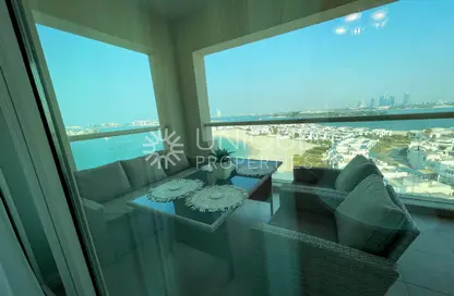 Apartment - 2 Bedrooms - 3 Bathrooms for rent in Al Haseer - Shoreline Apartments - Palm Jumeirah - Dubai