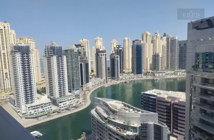 Apartment - 2 Bedrooms - 3 Bathrooms for rent in Zumurud Tower - Dubai Marina - Dubai