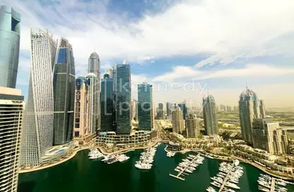 Apartment - 3 Bedrooms - 3 Bathrooms for rent in Marina Tower - Dubai Marina - Dubai