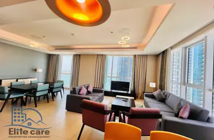 Apartment - 2 Bedrooms - 3 Bathrooms for rent in Al Jowhara Tower - Corniche Road - Abu Dhabi