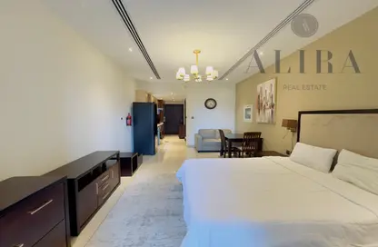 Apartment - Studio - 1 Bathroom for rent in Elite Downtown Residence - Downtown Dubai - Dubai