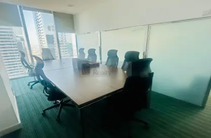 Office Space - Studio - 1 Bathroom for rent in The Prism - Business Bay - Dubai