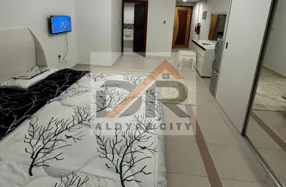 Apartment - Studio - 1 Bathroom for rent in Ajman Corniche Residences - Ajman Corniche Road - Ajman