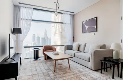 Apartment - 1 Bedroom - 2 Bathrooms for rent in Index Tower - DIFC - Dubai