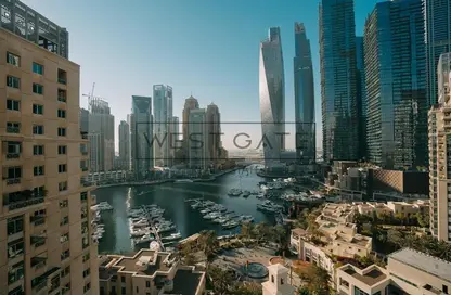 Apartment - 2 Bedrooms - 2 Bathrooms for rent in Al Mesk Tower - Emaar 6 Towers - Dubai Marina - Dubai