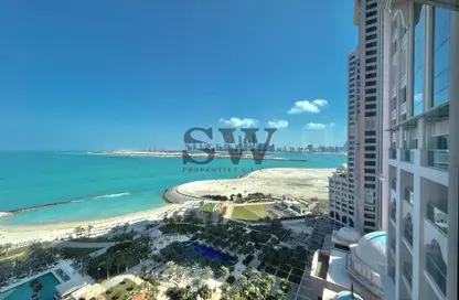 Apartment - 3 Bedrooms - 4 Bathrooms for rent in Fairmont Marina Residences - The Marina - Abu Dhabi