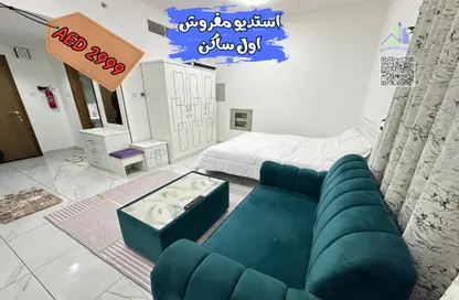 Apartment - 1 Bathroom for rent in Sheikh Jaber Al Sabah Street - Al Naimiya - Al Nuaimiya - Ajman