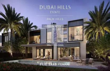 Villa - 5 Bedrooms - 7 Bathrooms for rent in Palm Hills - Dubai Hills Estate - Dubai