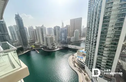 Apartment - 1 Bedroom - 2 Bathrooms for rent in Sanibel Tower - Park Island - Dubai Marina - Dubai