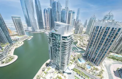 Apartment - 2 Bedrooms - 3 Bathrooms for rent in Oceanic - Dubai Marina - Dubai