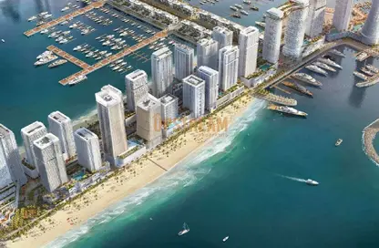 Apartment - 3 Bedrooms - 3 Bathrooms for sale in Seapoint - EMAAR Beachfront - Dubai Harbour - Dubai