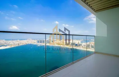 Apartment - 2 Bedrooms - 2 Bathrooms for rent in Grand Bleu Tower 1 - EMAAR Beachfront - Dubai Harbour - Dubai